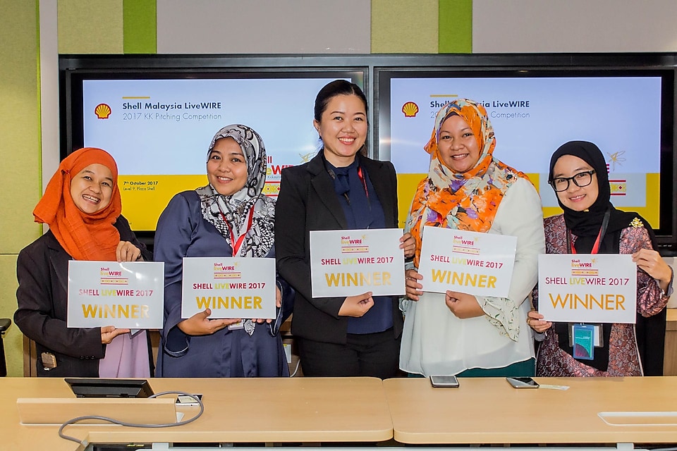 2015 Sabah Shell LiveWIRE Winners