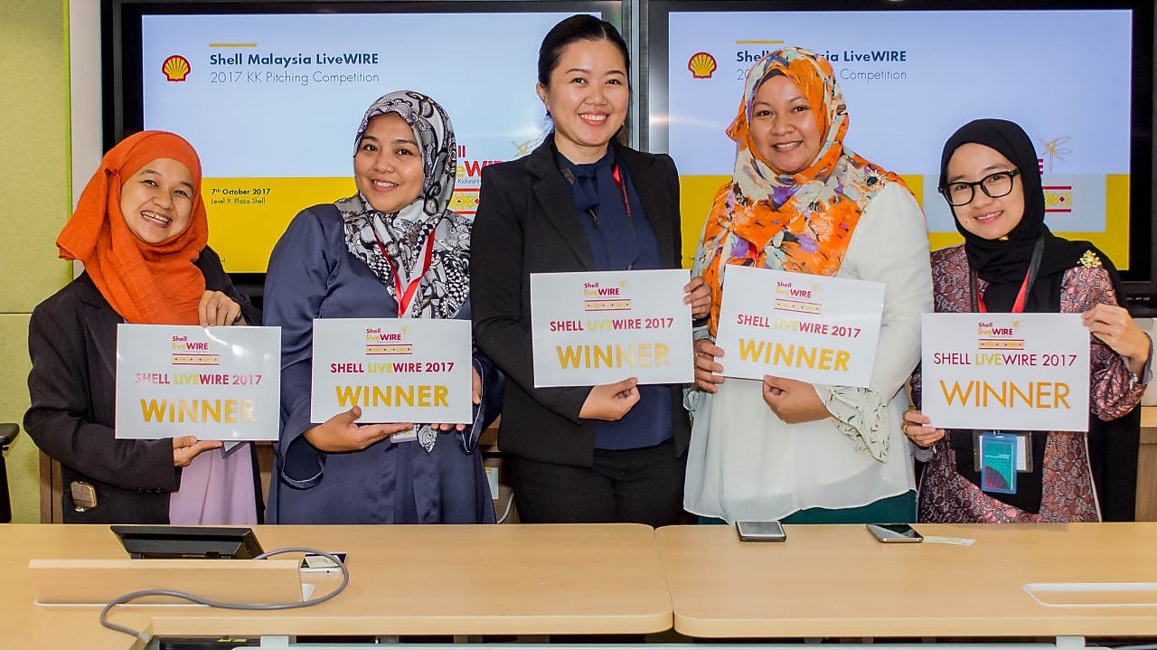 2017 Sabah Shell LiveWIRE Winners